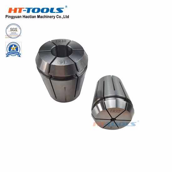 Pinças seladas de aço Er40c Er16 Er11 Er32 de alta precisão 0,008 mm Pinça selada Er 470eh