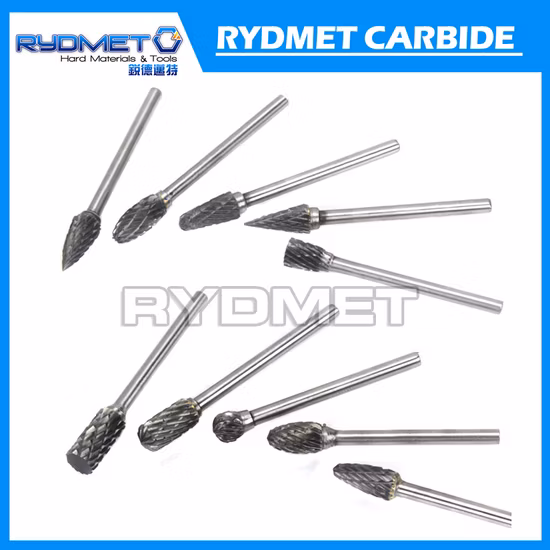 Limas rotativas de limas rotativas de carboneto de tungstênio cimentado 111aaaaa