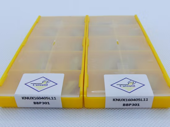 Cutoutil Knux160405L11 Bbp301 Inserto de torneamento para Sdjcr Ferramentas de torneamento Inserto de metal duro