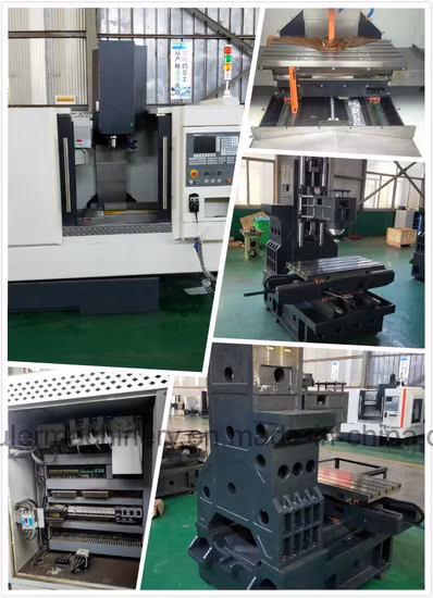 Peças automotivas de metal Fresagem, perfuração, corte Máquinas-ferramenta CNC (VMC650)