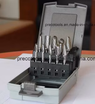Rebarbas giratórias de carboneto de tungstênio de boa qualidade para corte, modelagem e retificação
