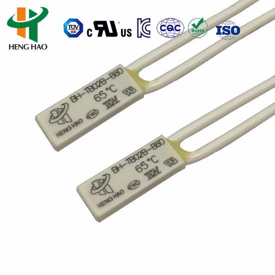 Fusível de temperatura e fusível térmico e controlador de temperatura